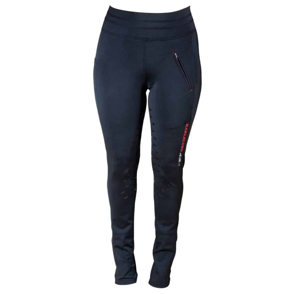 Leggings da equitazione full grip con tasca per il telefono donna Karlslund jodhpur Galdur