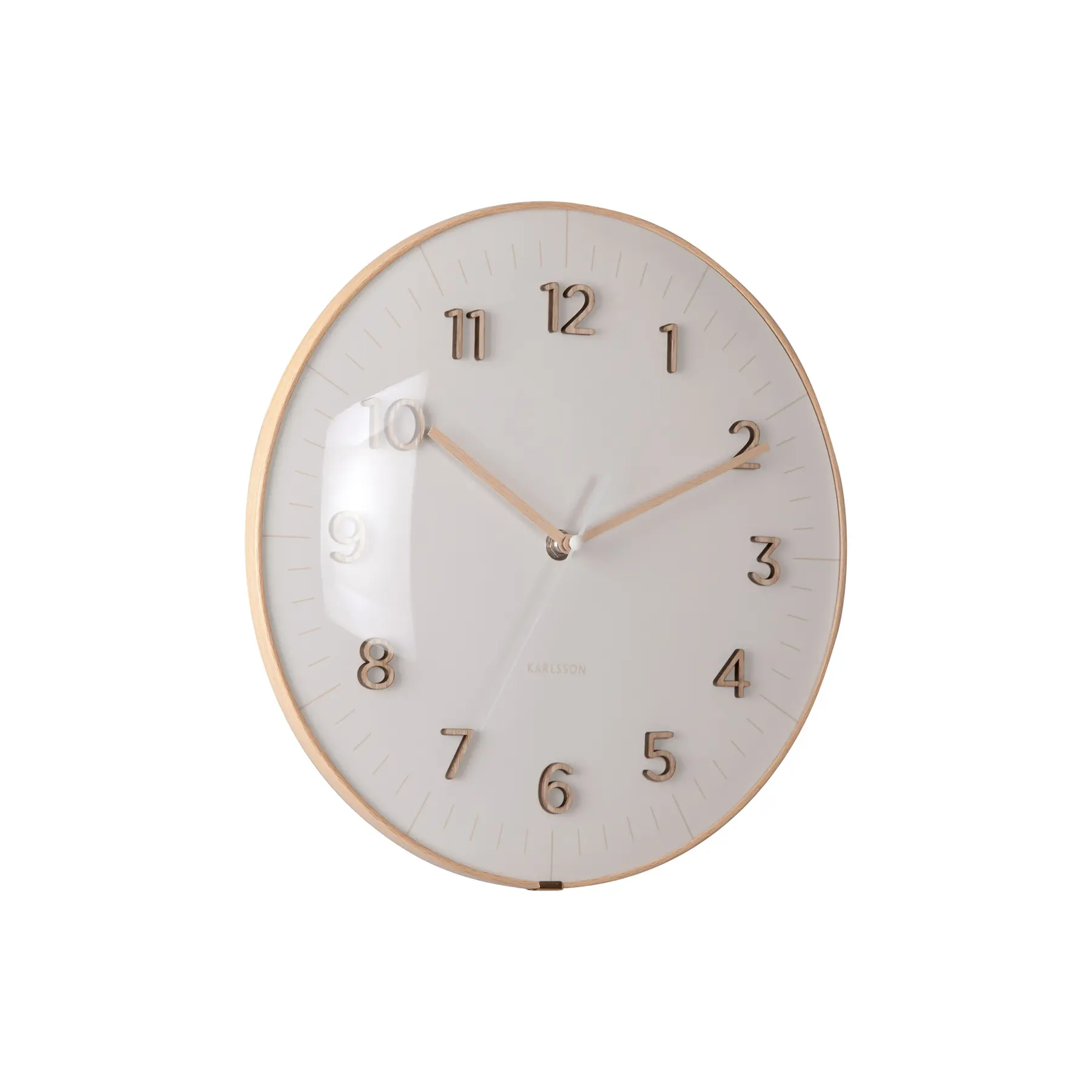 Analoge Uhr Karlsson Esencia Dome