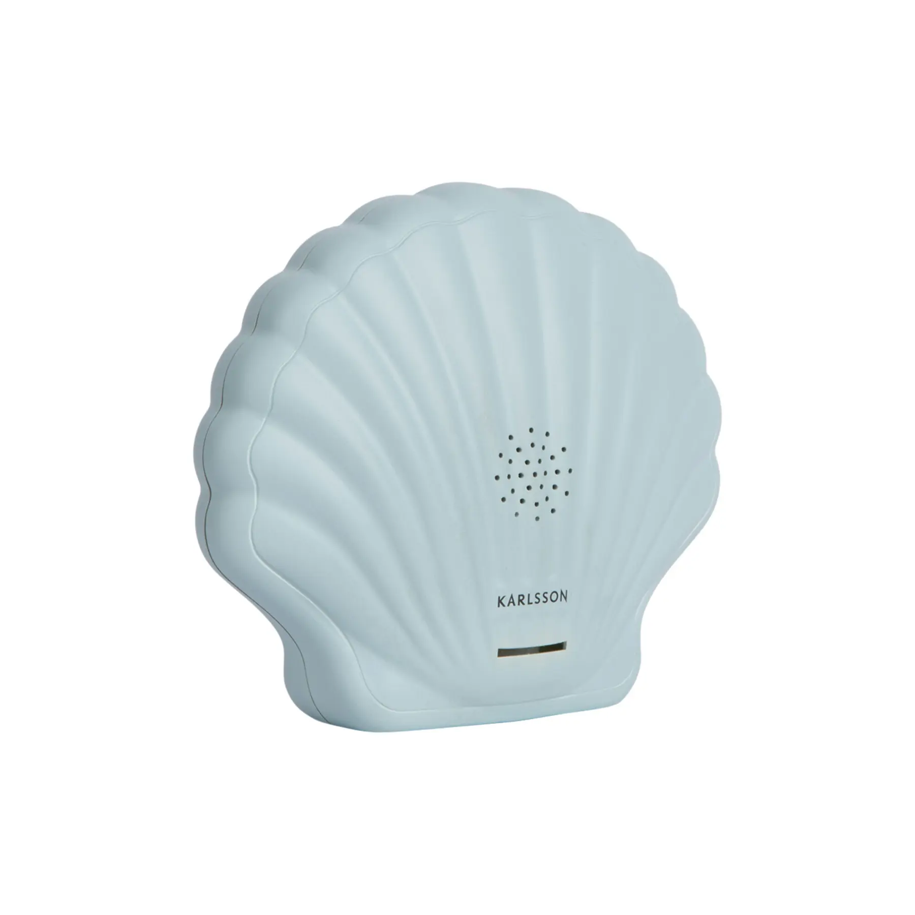 Karlsson Sound box Sea Shell - Lichtblauw - 5.8x13.5x11.8cm - Scandinavisch - Polystyreen