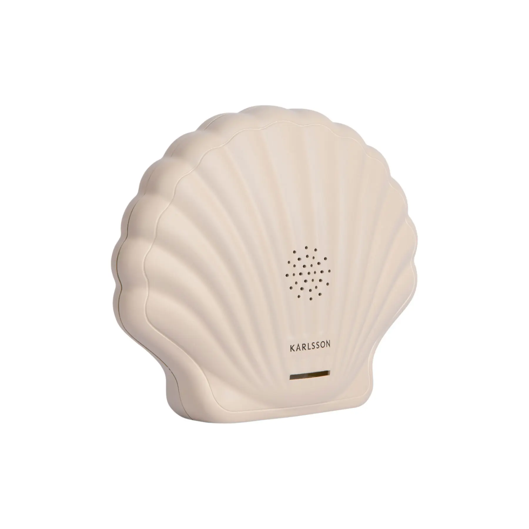 Karlsson Sound box Sea Shell - Warmgrijs - 5.8x13.5x11.8cm - Scandinavisch - Polystyreen