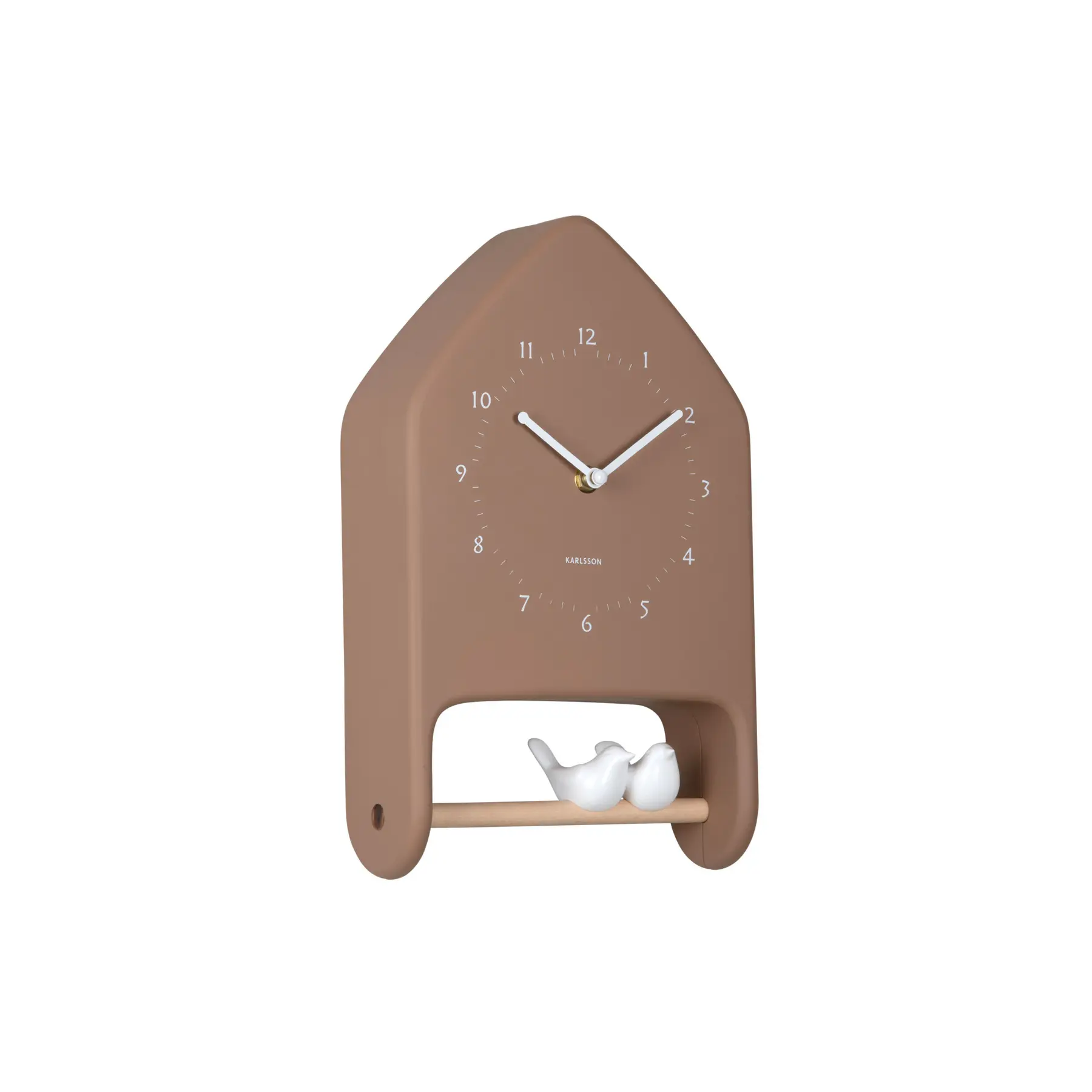 Analoge Uhr Karlsson Love Birds