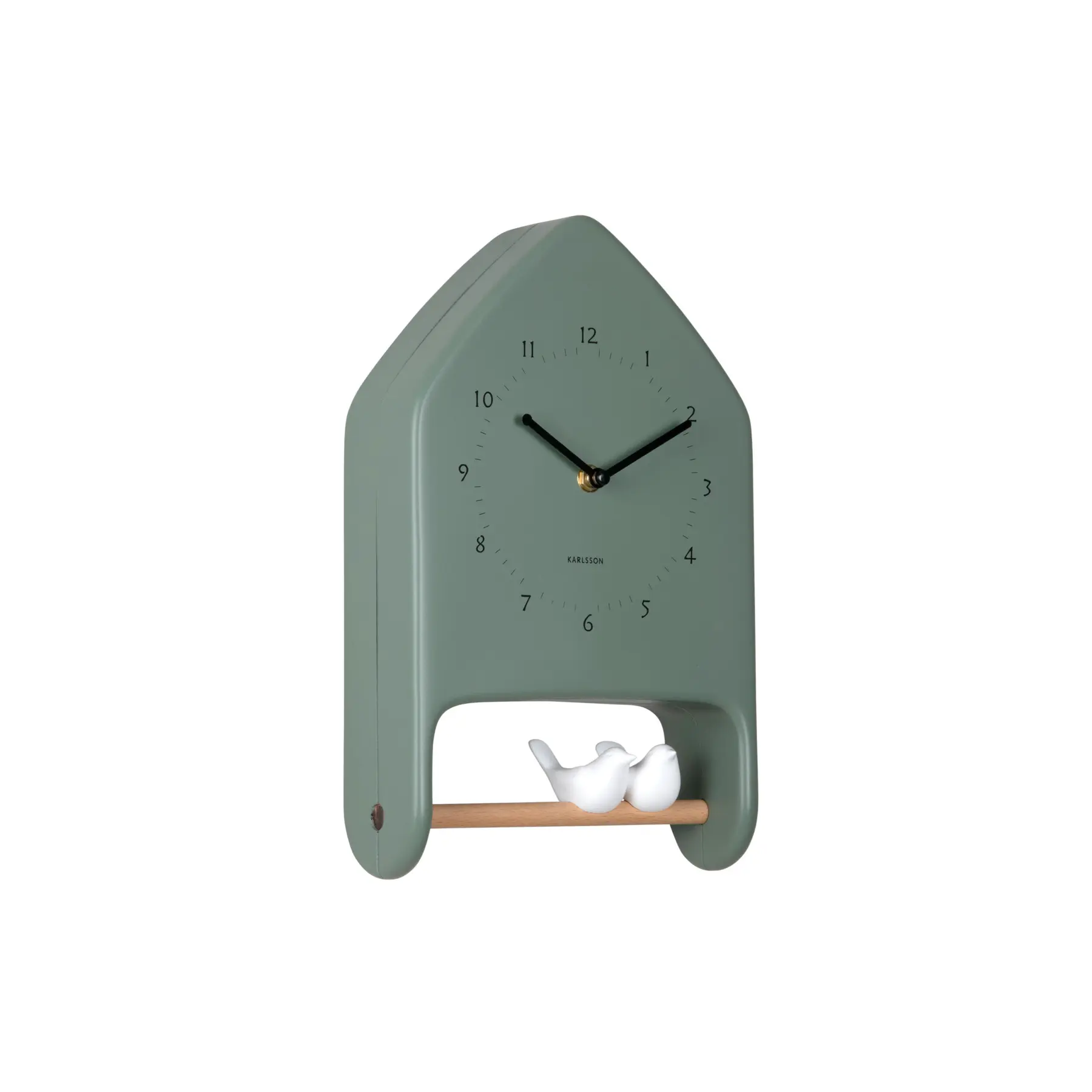 Analoge Uhr Karlsson Love Birds