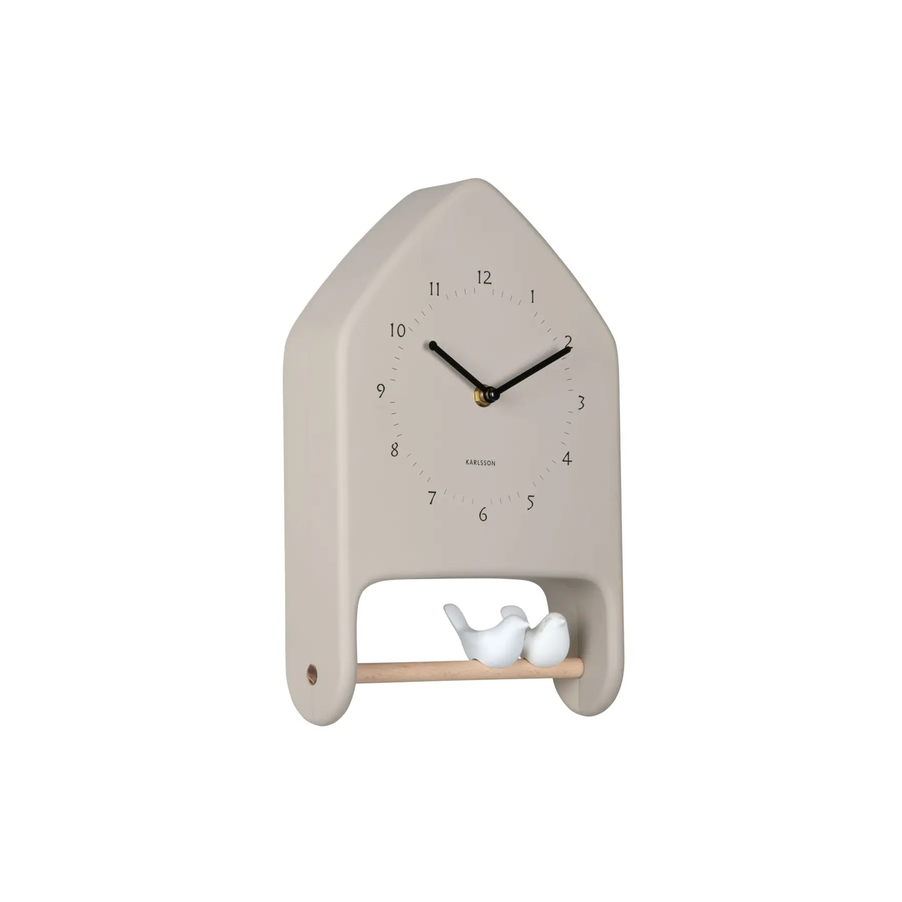 Analoge Uhr Karlsson Love Birds