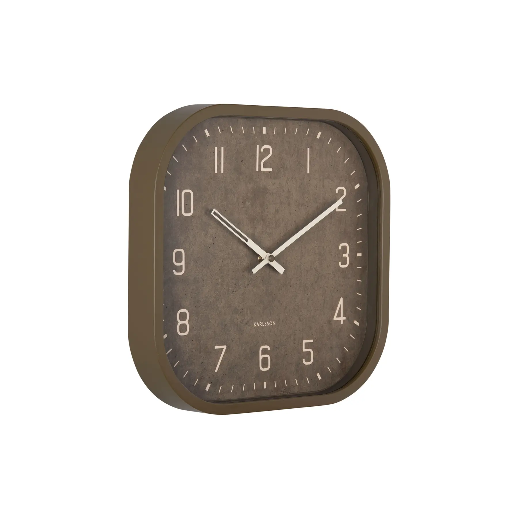 Analoge Uhr Karlsson Elemental Cuadrado