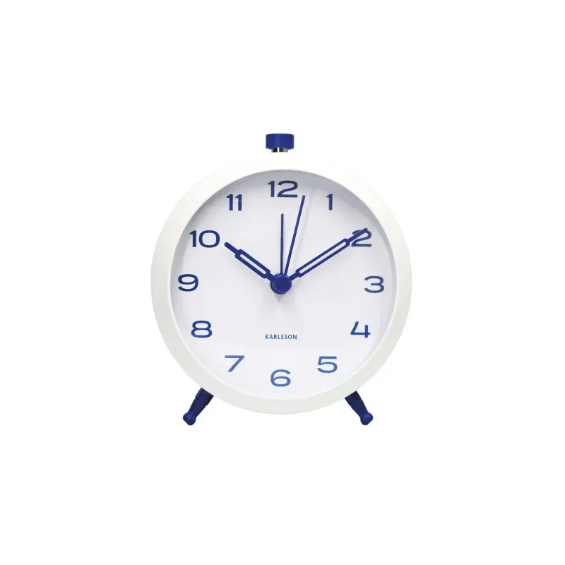 Analogische Uhr mit Knopf Karlsson Retro