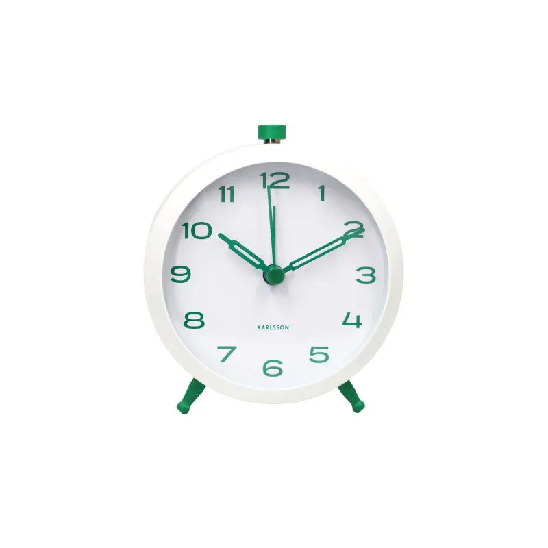 Analogische Uhr mit Knopf Karlsson Retro