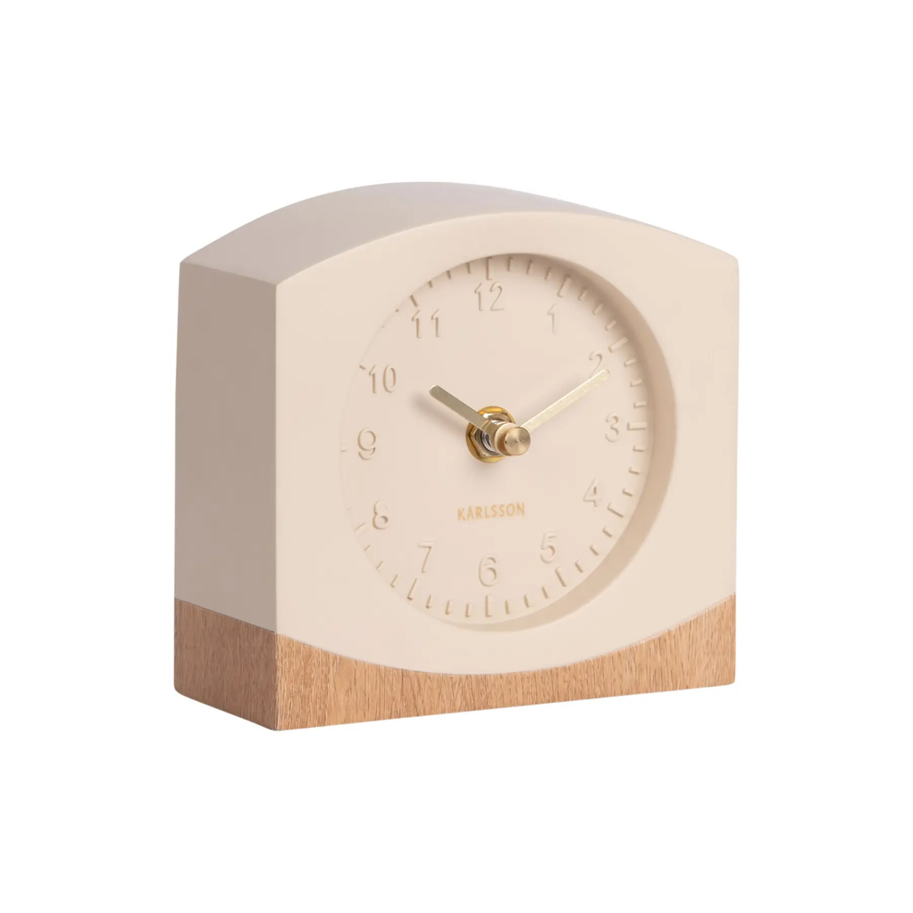 Horloge de table Karlsson Paris With Wood Horloge de table Karlsson Paris With Wood