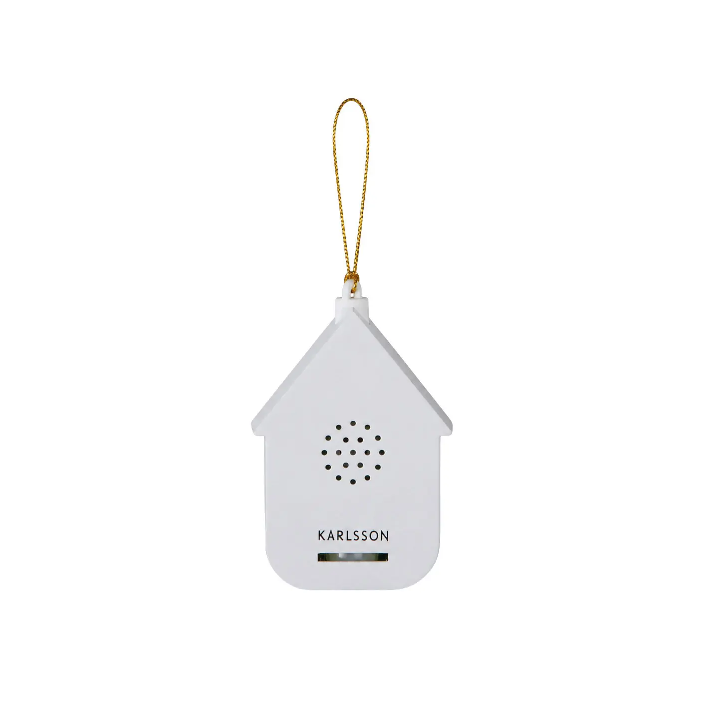 Karlsson Sound box Modern Cuckoo Mini - Wit - 3x5.4x7.2cm - Scandinavisch - Polystyreen