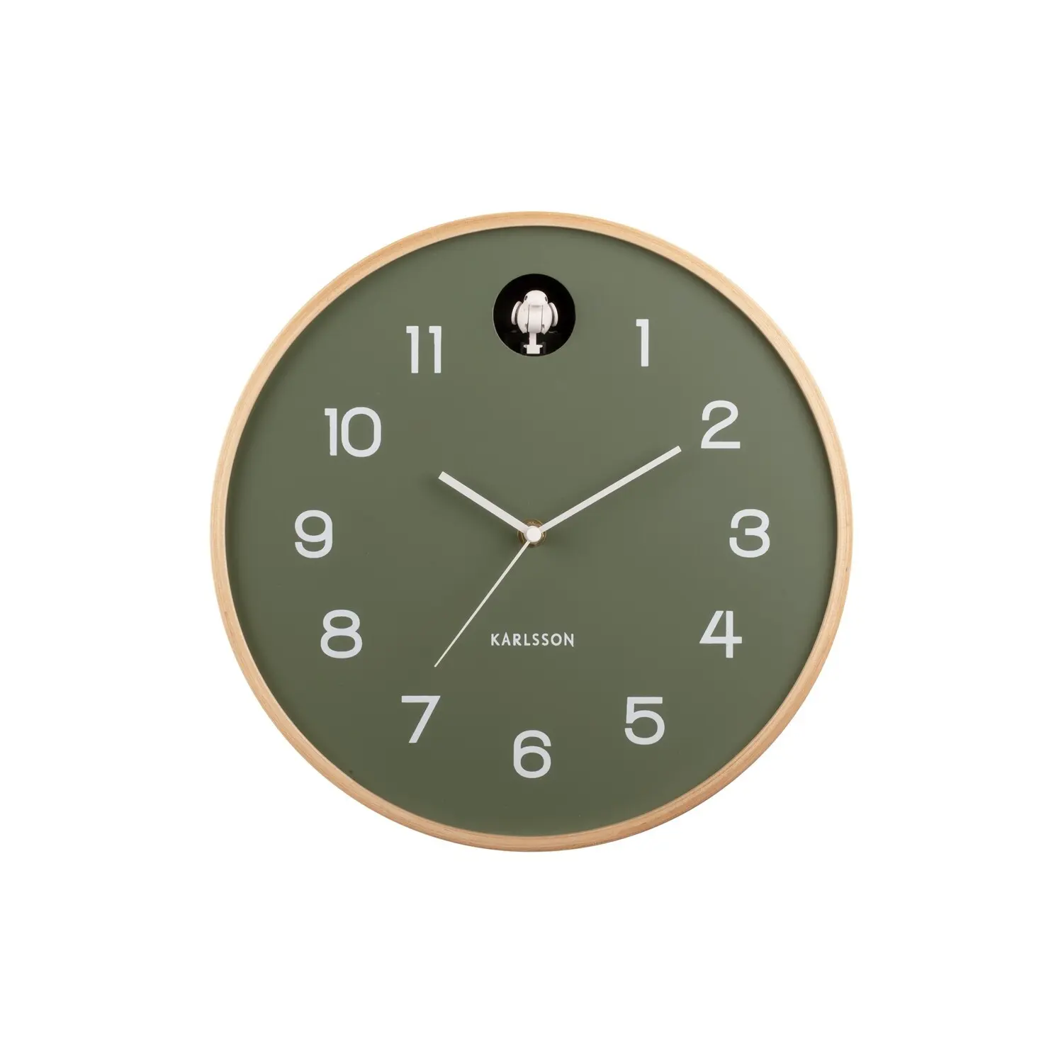 Horloge murale bois de bouleau Karlsson Natural Cuckoo Horloge murale bois de bouleau Karlsson Natural Cuckoo