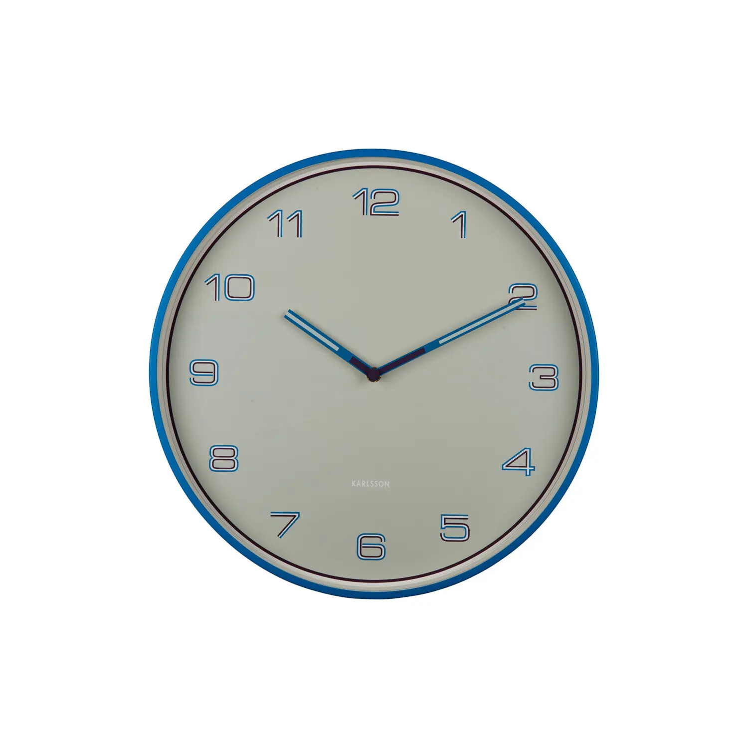 Analoge Uhr Karlsson Lined Numbers