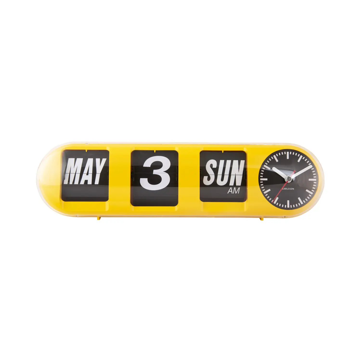 Wanduhr Karlsson Tube Flip