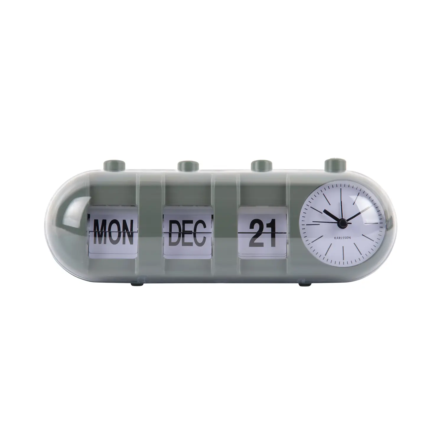 Alarme Karlsson Retro Tube Calendar Flip