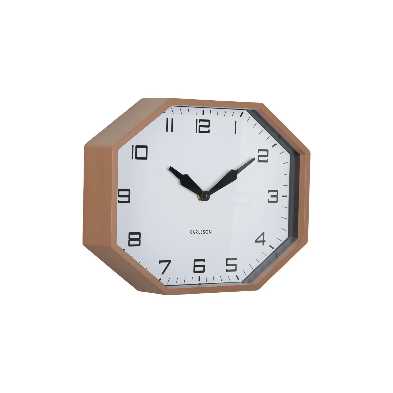 Wanduhr Karlsson Modern Factory Octagon