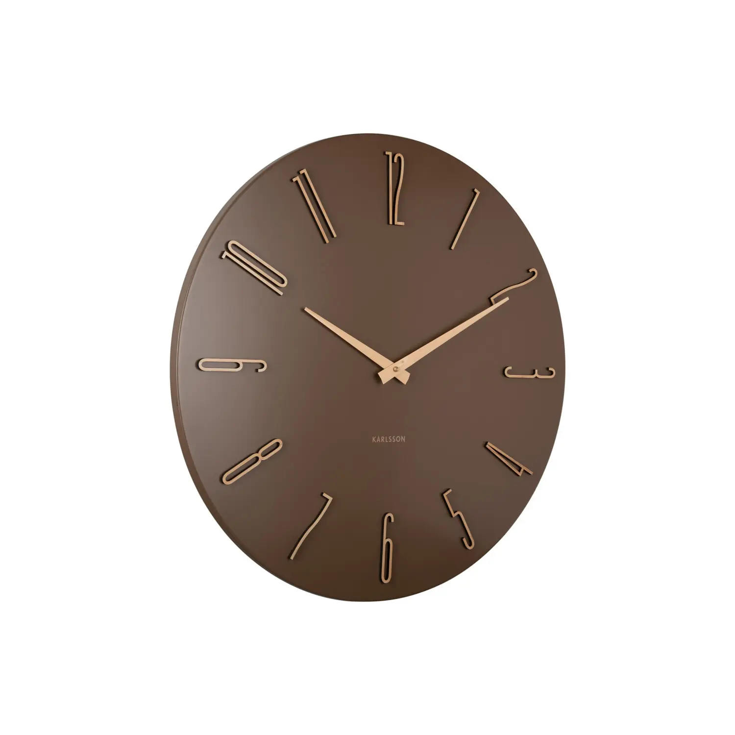 Große Wanduhr Karlsson Esmerado