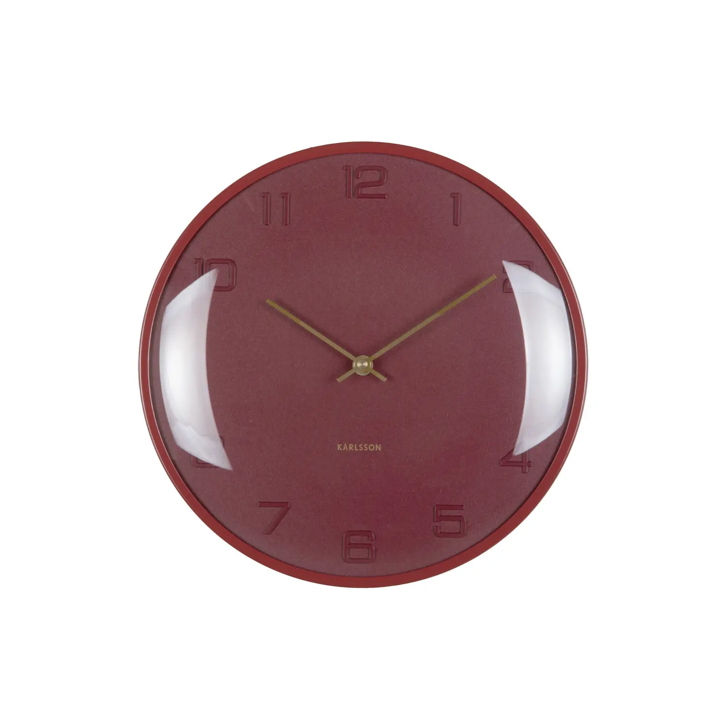 Wanduhr Karlsson Fuerte Dome