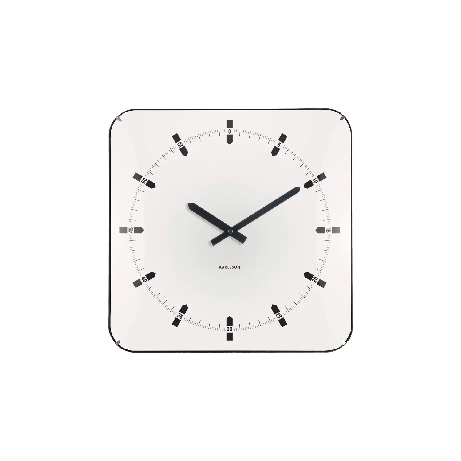 Wanduhr Karlsson Sucinto Dome