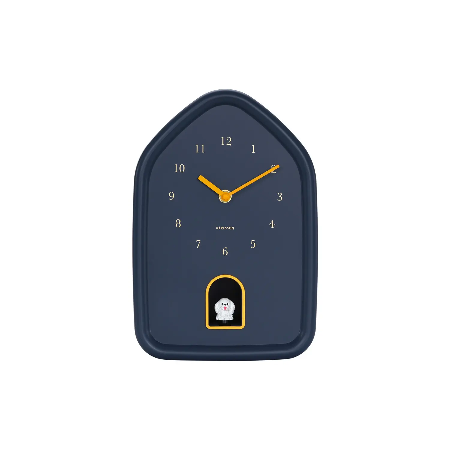 Wanduhr Karlsson Modern Doggy