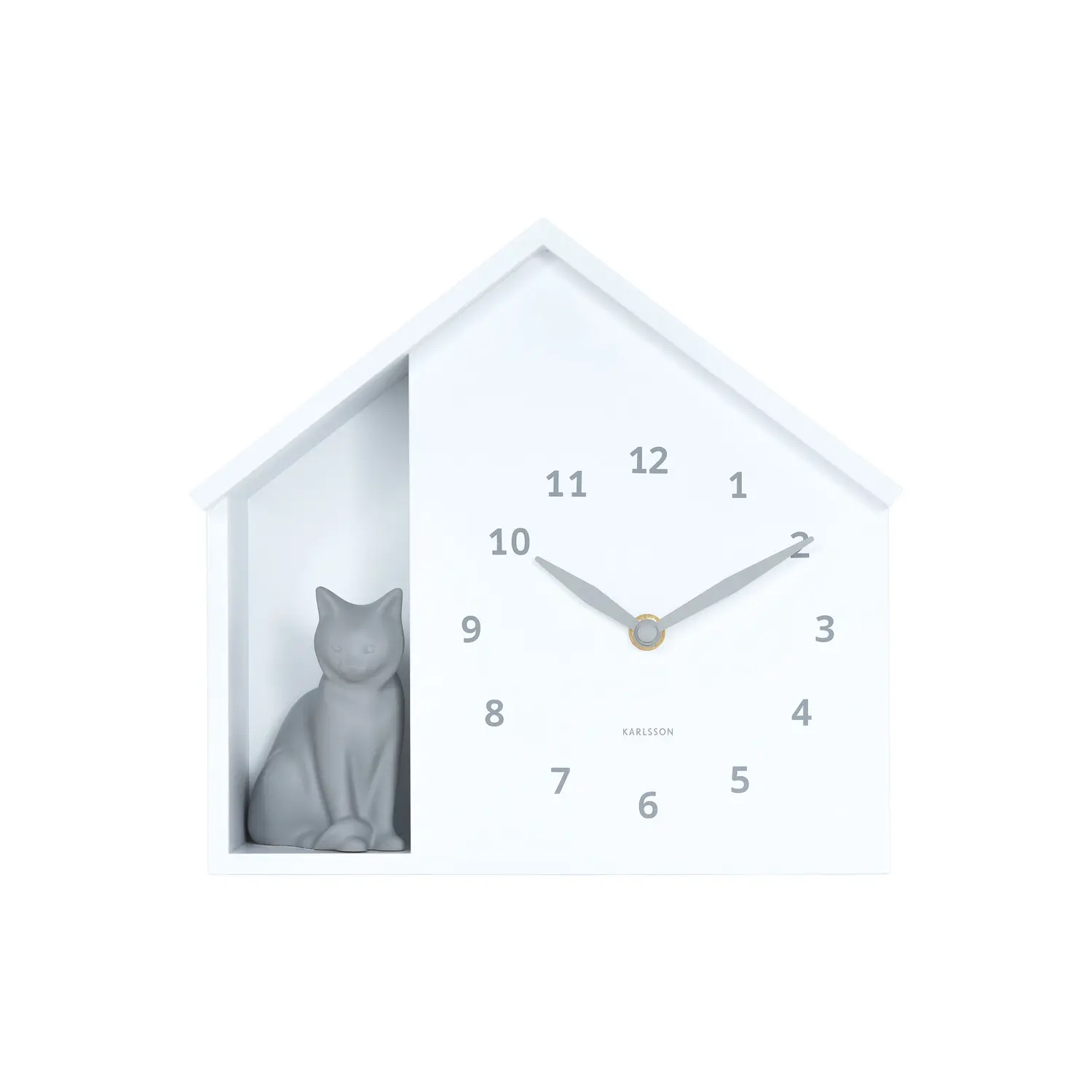 Wanduhr Karlsson Sitting Cat