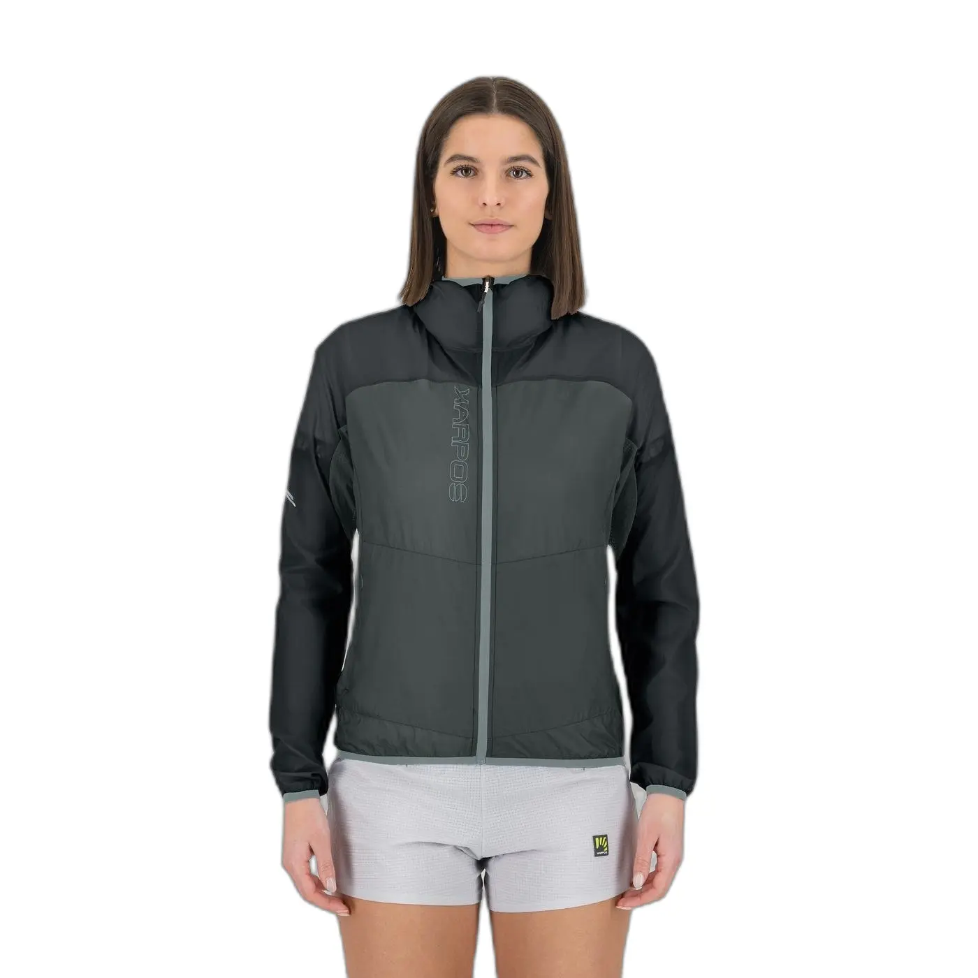 Windjacke mit Kapuze, Damen Karpos Lavaredo