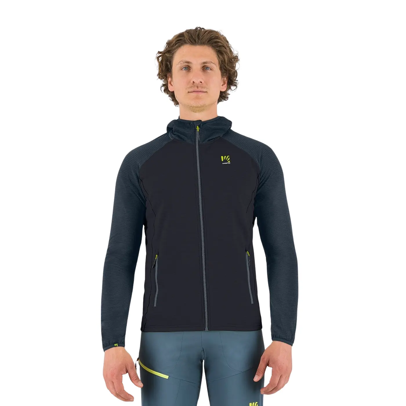 Felpa con cappuccio zip Karpos Ambrizzola