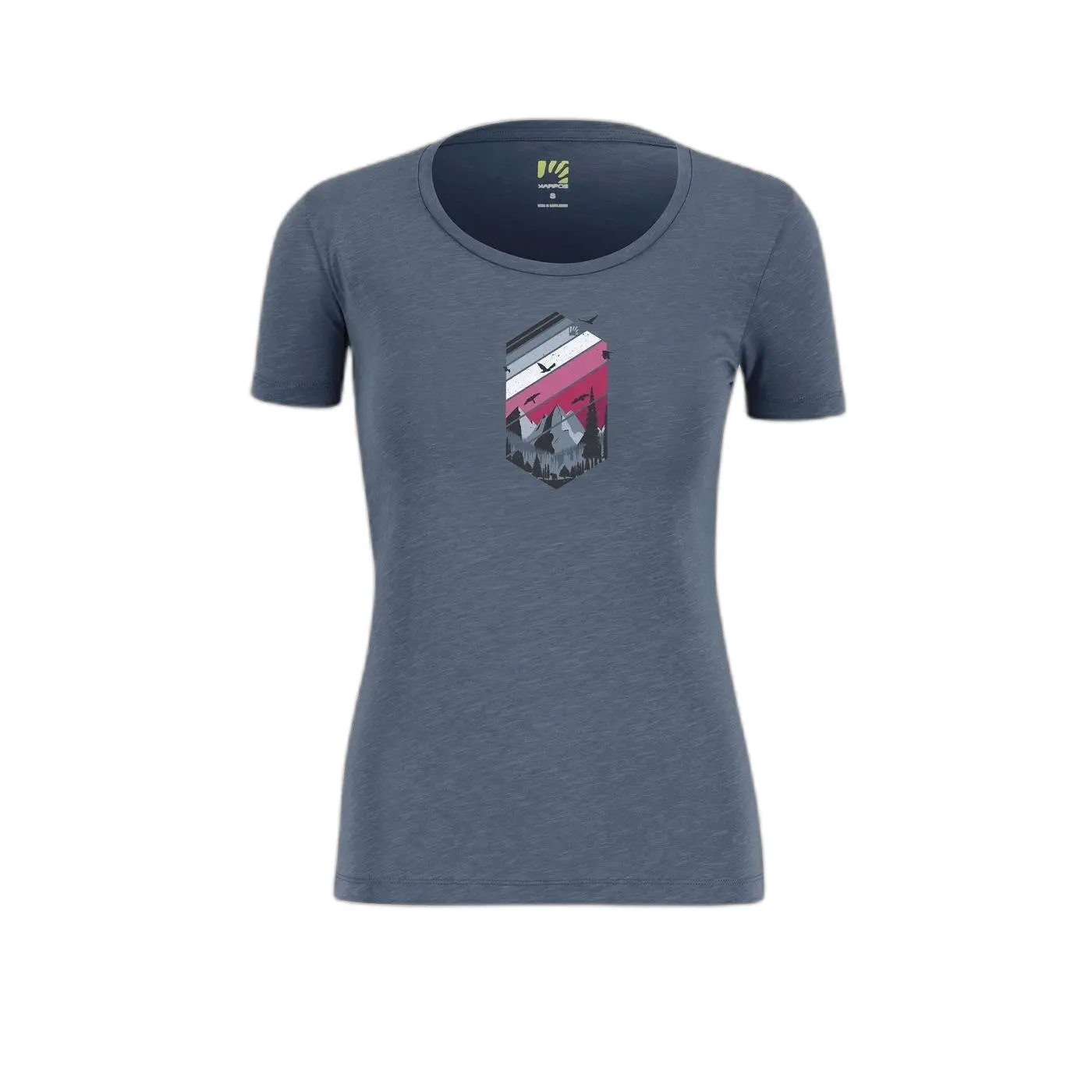 Karpos Women's Blue T-Shirt Valley
