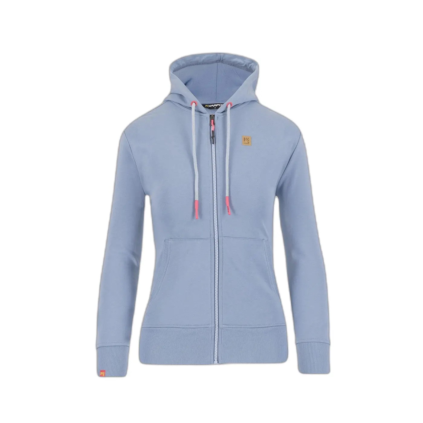 Karpos Women's Blue Zip-Up Hoodie Volpe