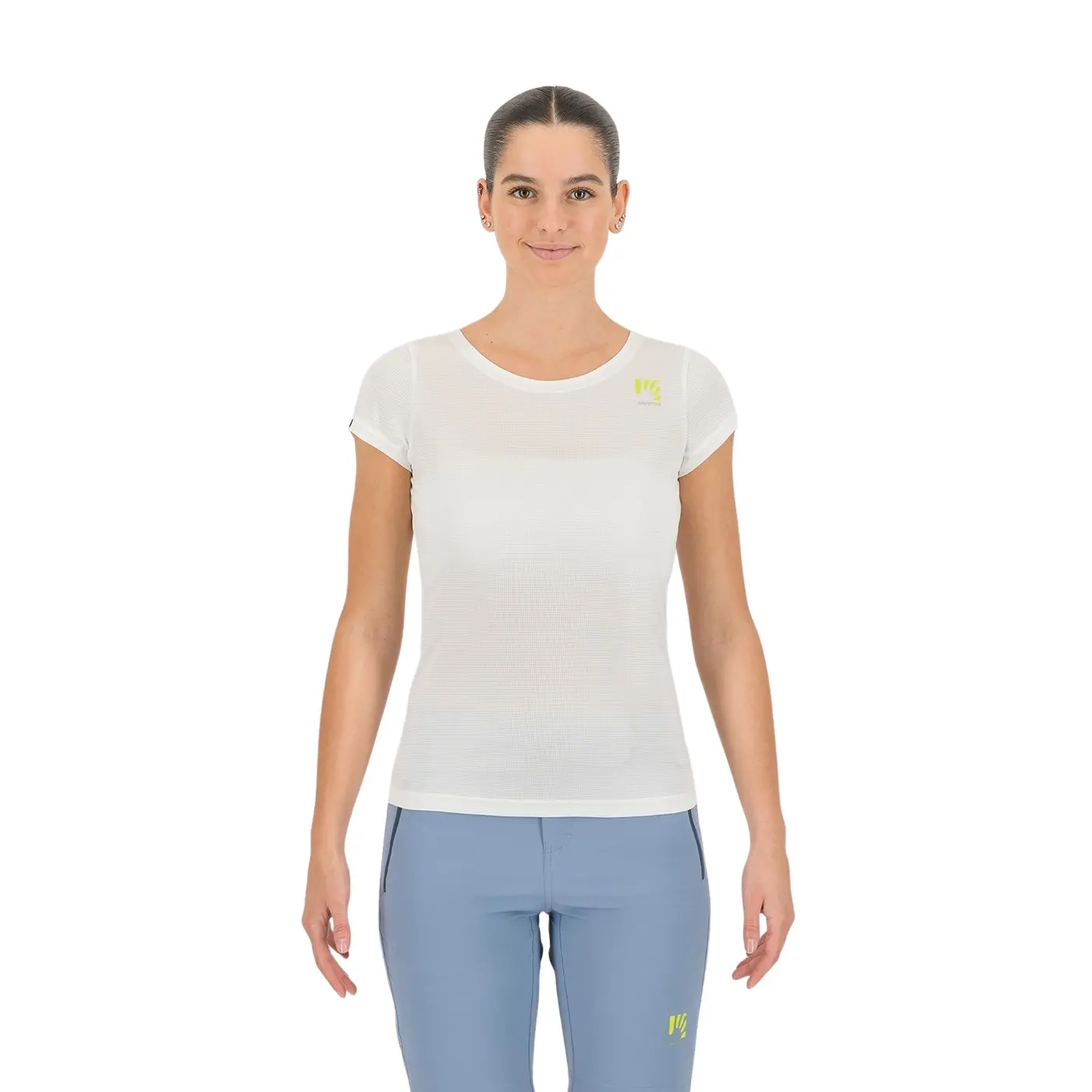 Karpos Women's White T-Shirt Loma Evo