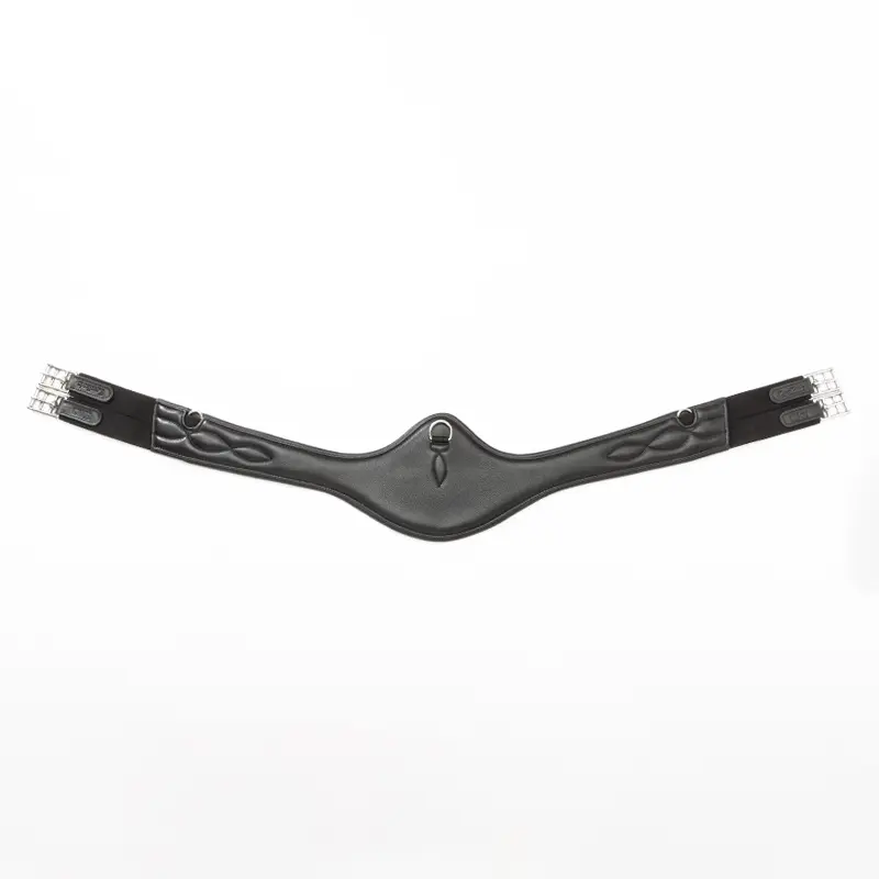 Leather horse girth Kavalkade Casper