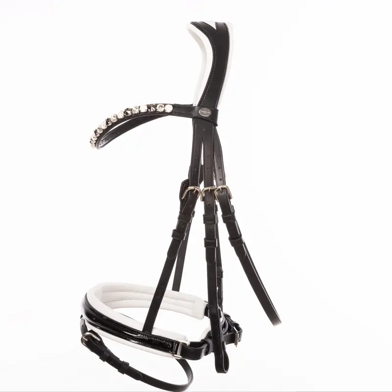 Horse riding bridles with flash Kavalkade Zor Crank Nb