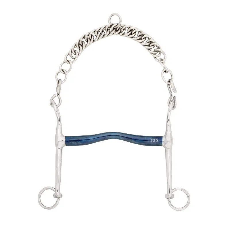 Dressage bridle bits for horses Kavalkade Ergonomic Tongue Port