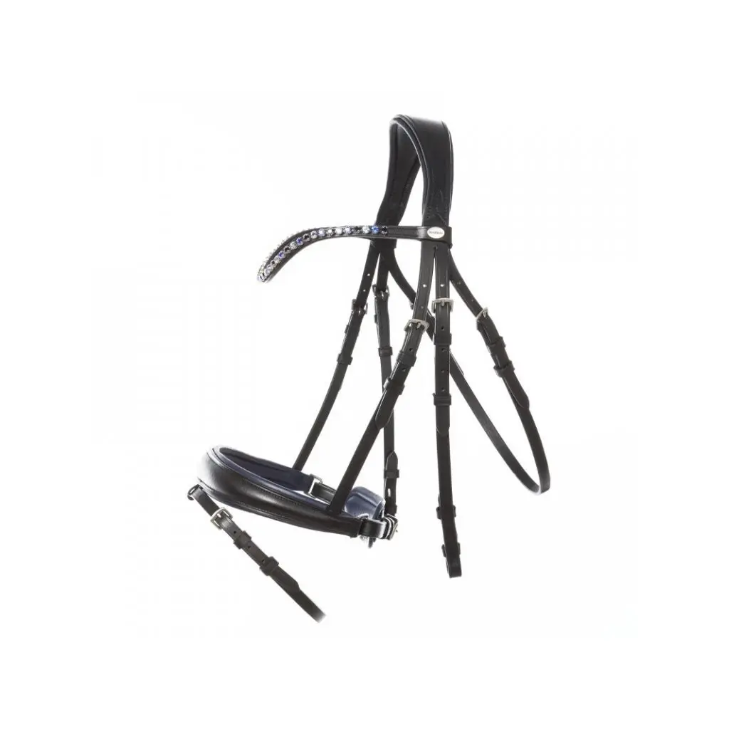 Anatomical riding bridles Kavalkade Ocean