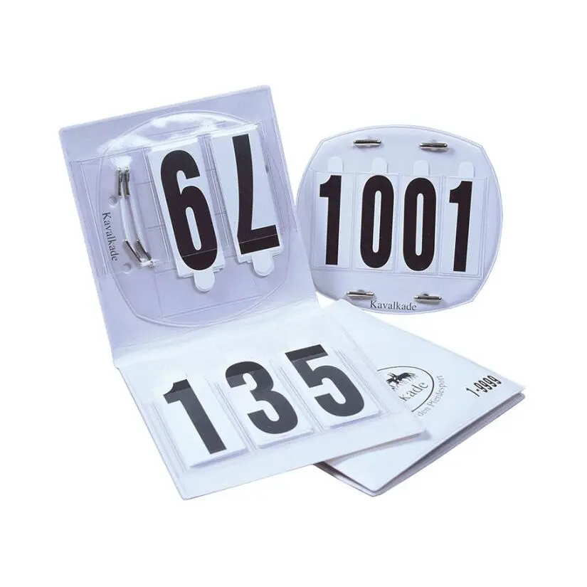 4-digit horse riding number holder Kavalkade