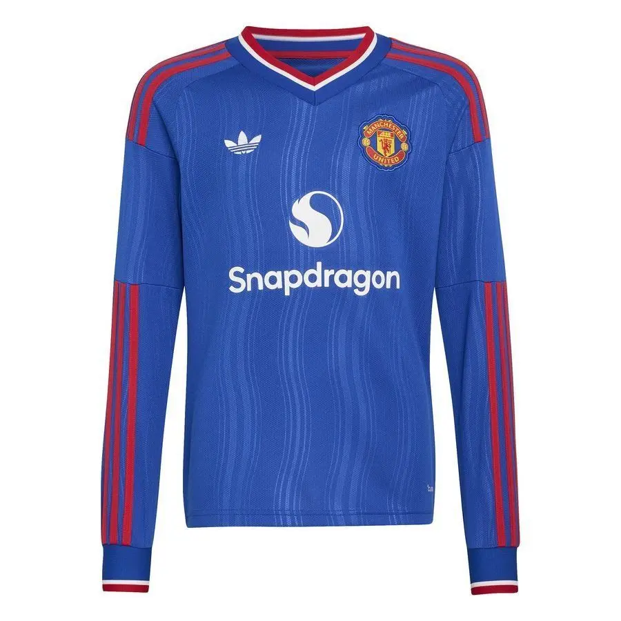 Manchester United Auswärts Langarm-Trikot Kind 2026/27