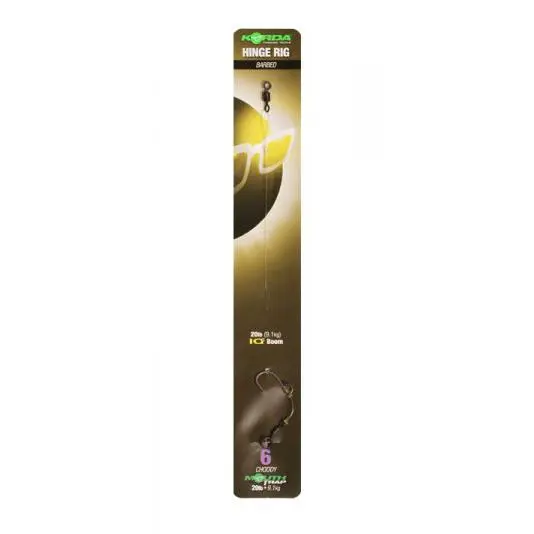 Hinge Rig senza ardillon di taglia 8 Choddy, 20lb