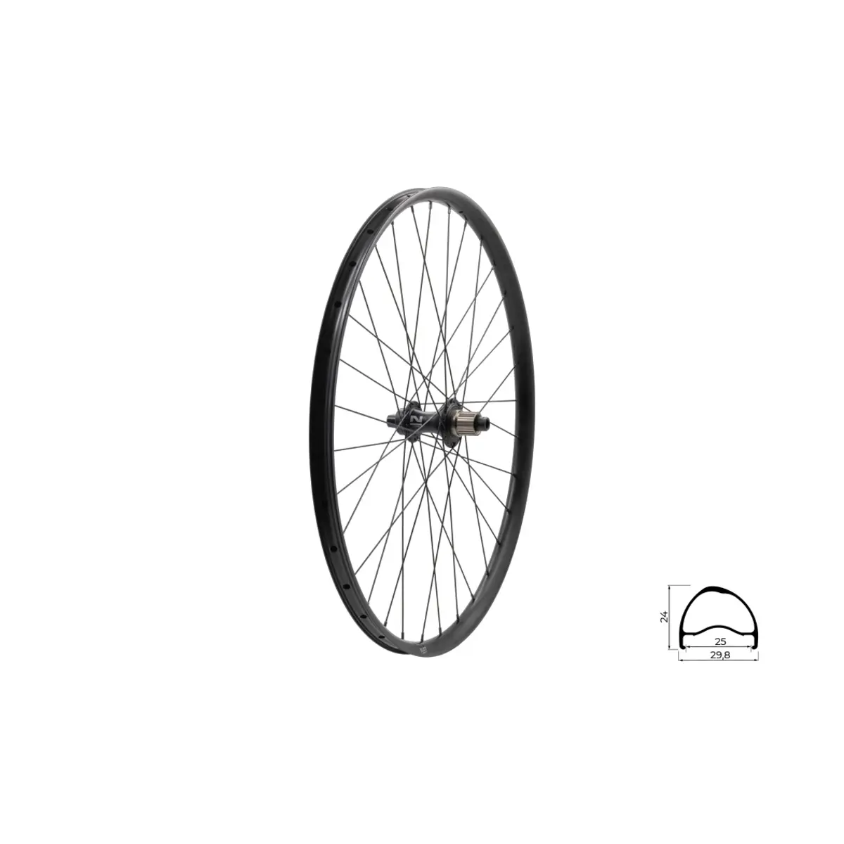 Hinterrad Kellys Segador 25 SL DSC