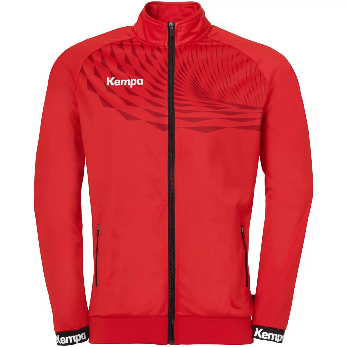 Kempa Veste De Survêtement Polyester Wave 26 Rouge 4XL