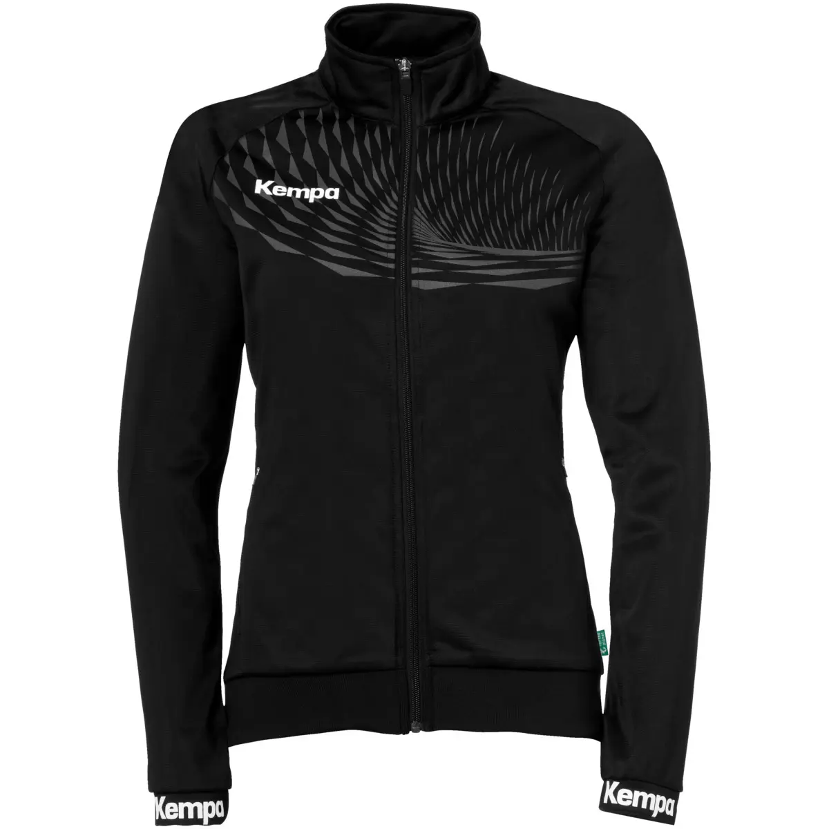 Kempa Femme Veste De Survêtement Wave 26 Poly Noir Grand