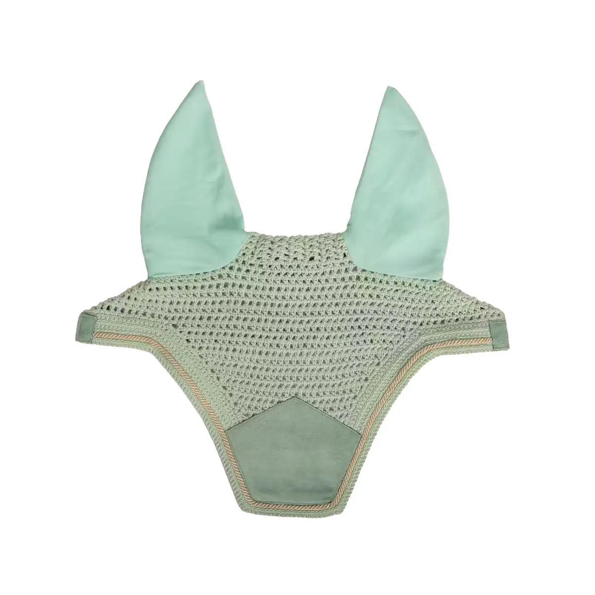 Noise-reducing short fly mask for horses Kentucky Horsewear Wellington