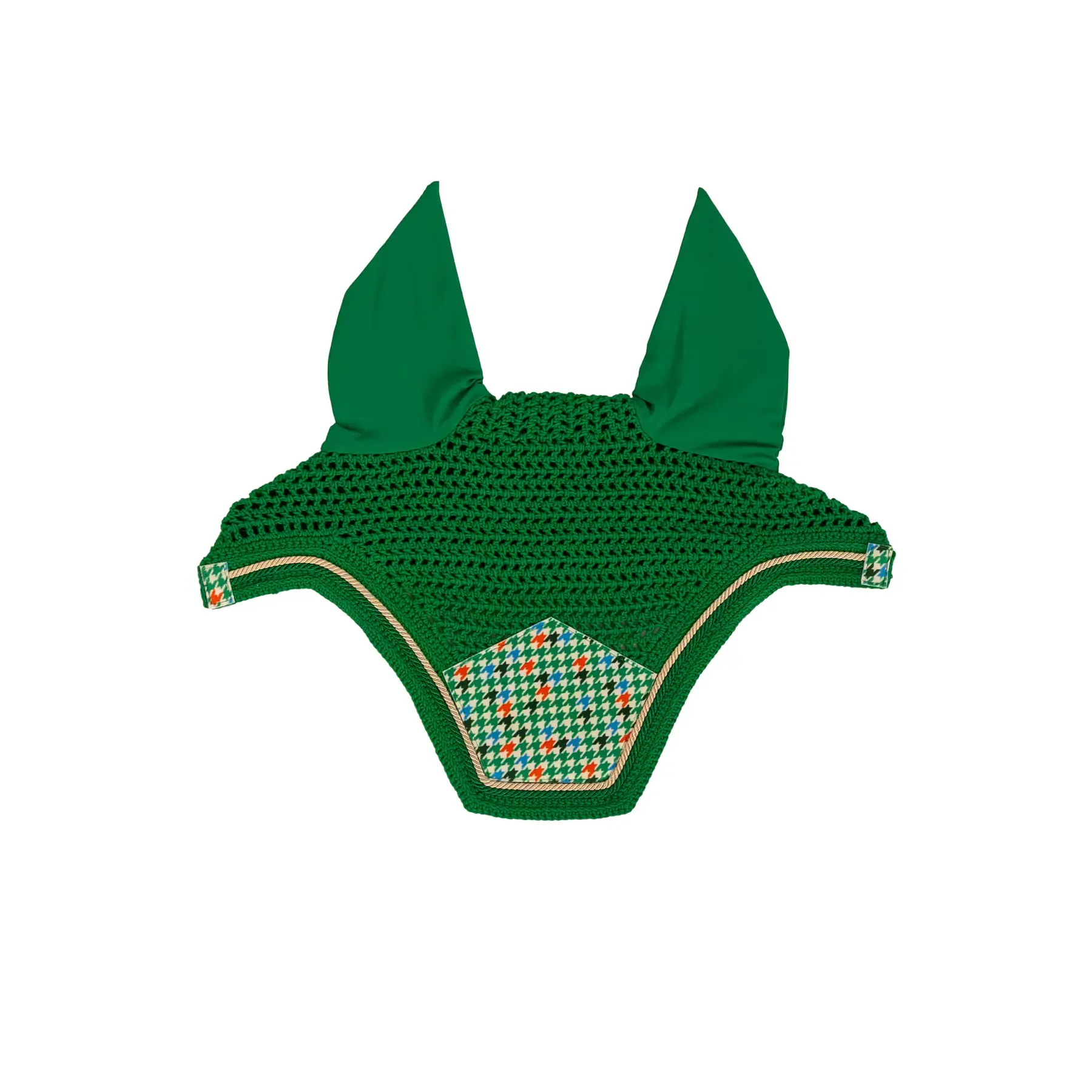 Fliegenhaube aus Samt für Pferde Kentucky Horsewear Fly Veil Wellington