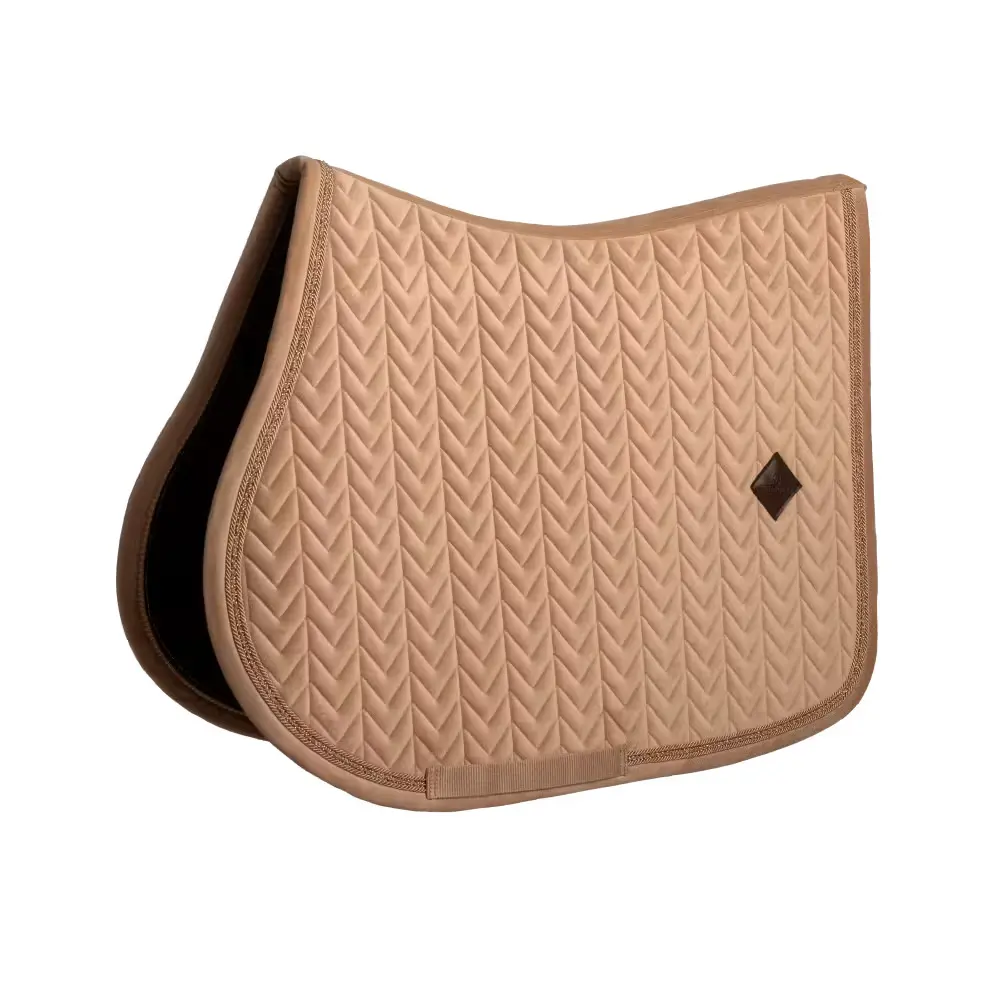 Saddle pad for horses Kentucky Horsewear Velvet Mini Pearls Show