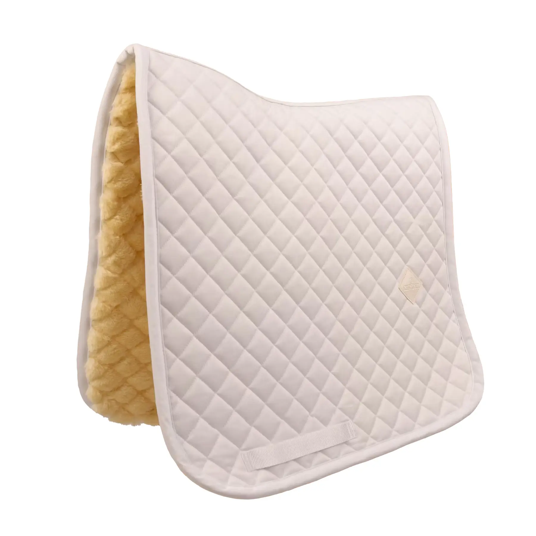 Jumping Saddle Pad Kentucky Horsewear Skin Friendly Sheepskin Diamond