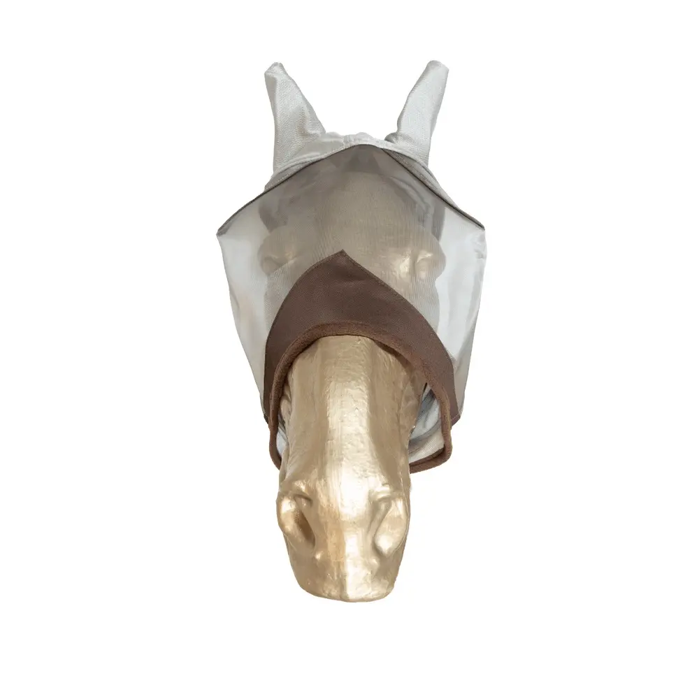 Maschera antimosche per cavalli con orecchie e muso anti-uv Kentucky Classic