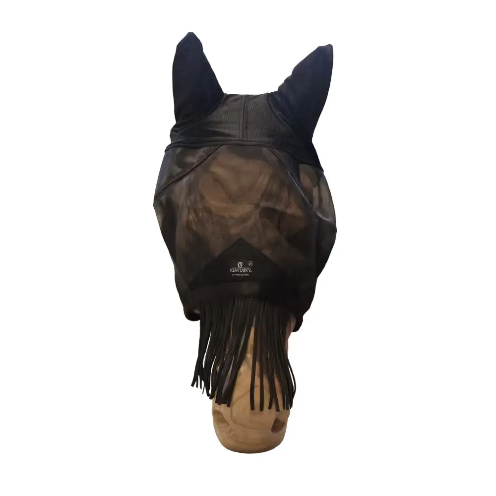 Classic fly mask for horses with ears & nose fringe Kentucky