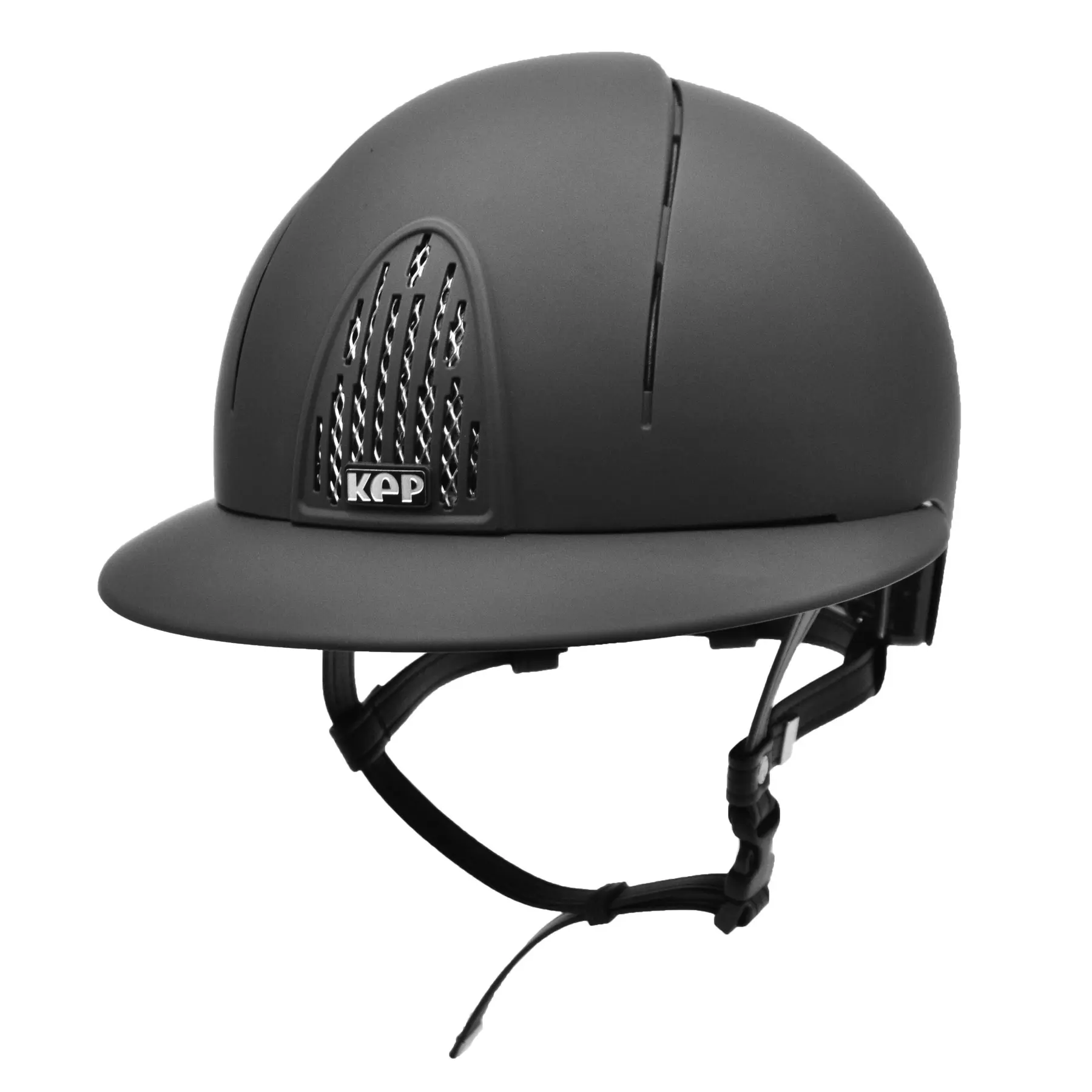 Casco da equitazione con visiera polo KEP Smart