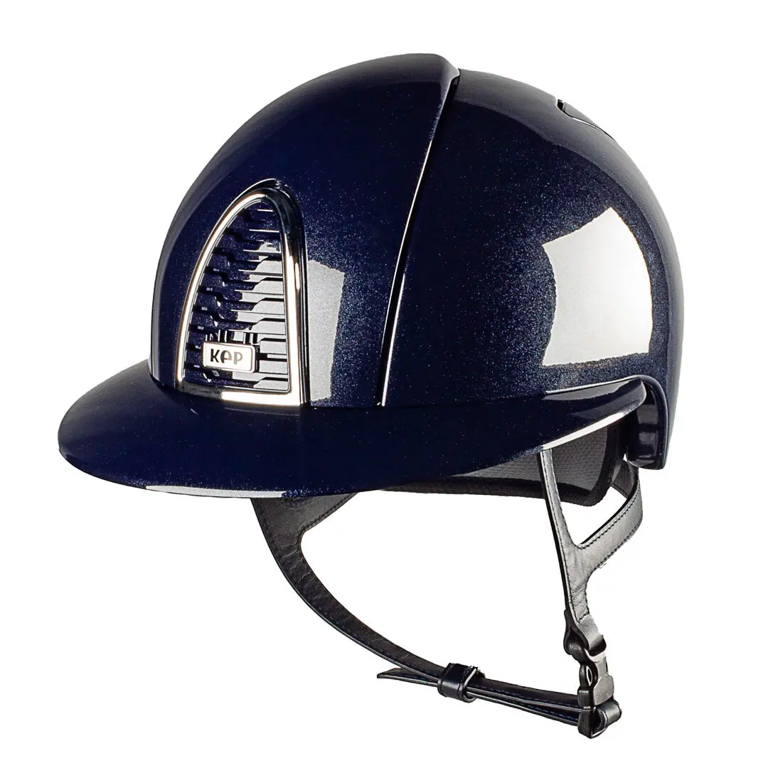 Casco da equitazione con visiera polo KEP Cromo 2.0 Diamond