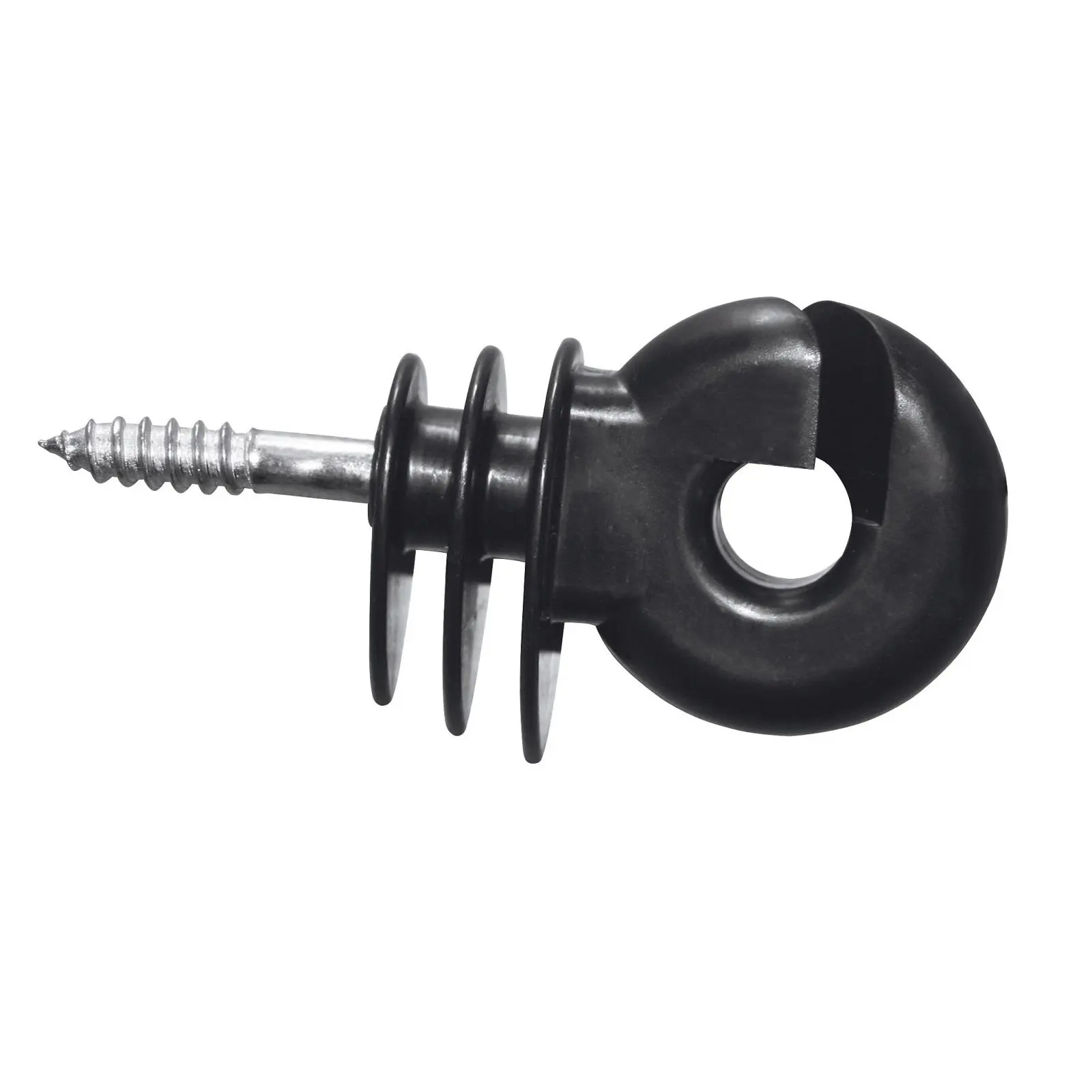 Kerbl Schwarz Isolatoren Für Ringförmige Hochenergie-Elektrozäune Big (X210)