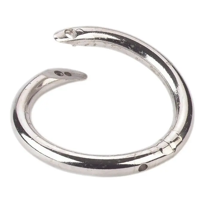 Chrome nose ring Kerbl Drehbulli (x2)