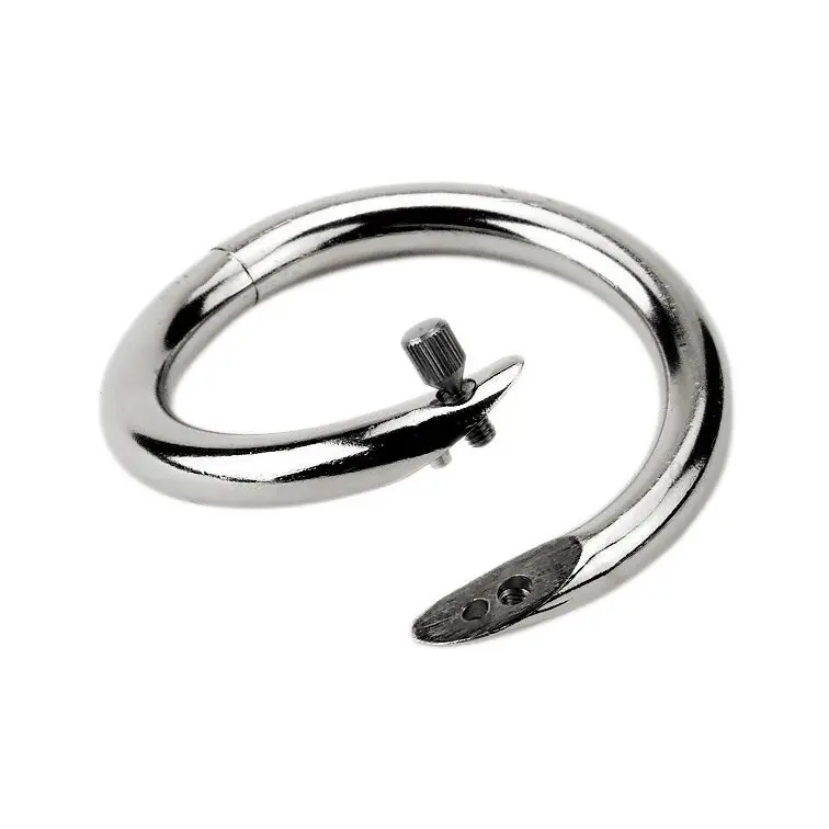 Stainless steel nose ring Kerbl Drehbulli (x1)