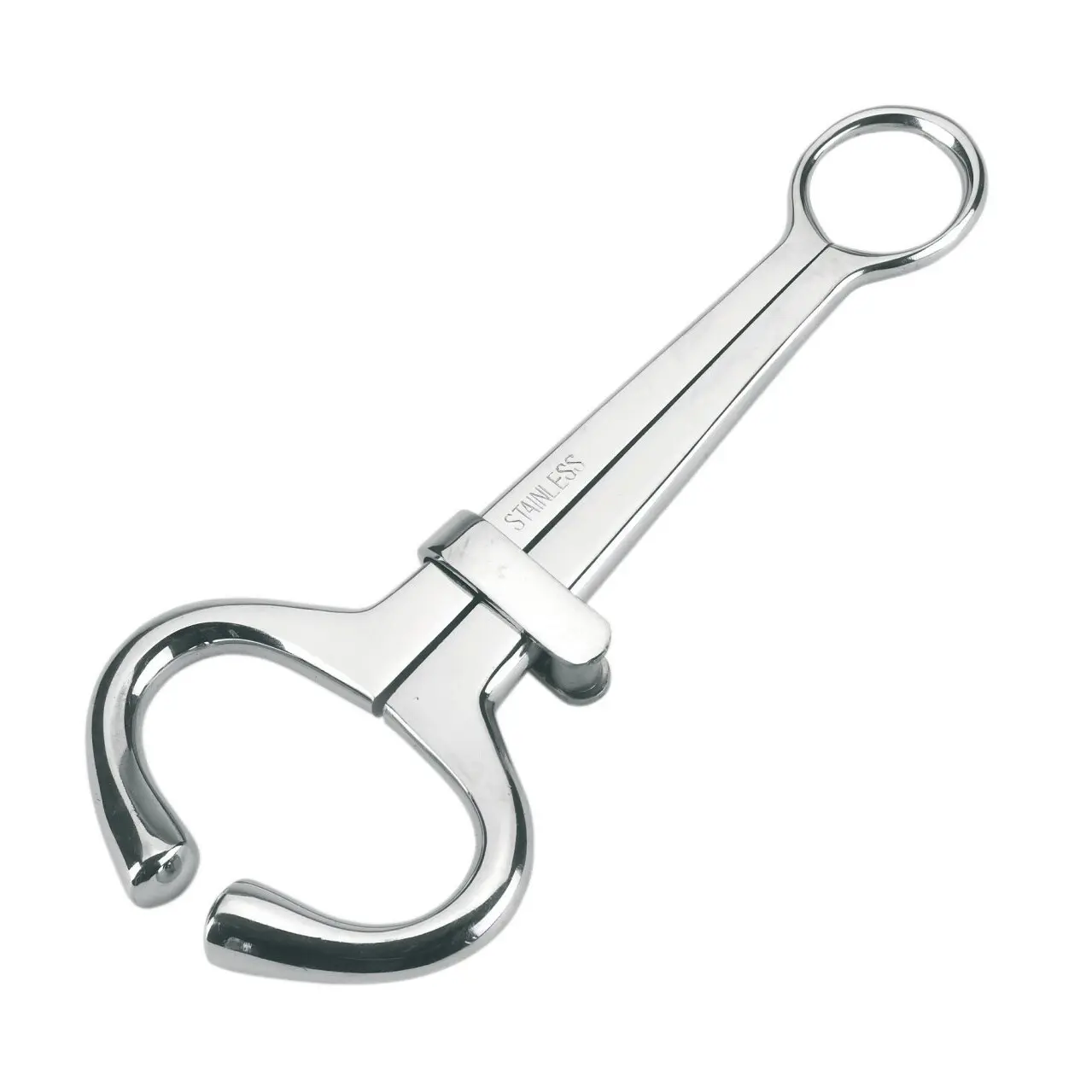 Kerbl Frein de buf "Harms" 19cm, Collier + laisse