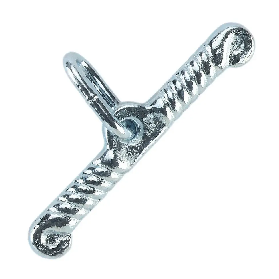 Zinc-plated fastener with oval ring Kerbl (x1)